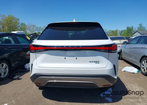 2024 Lexus Rx 350 Premium from USA, damaged, VIN 2T2BAMCA7RC074242